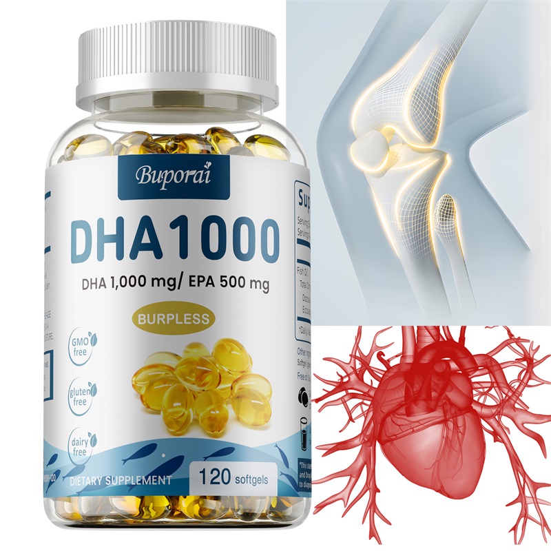 Omega 3 Fish Oil - Suplementy DHA z olejem rybnym Omega