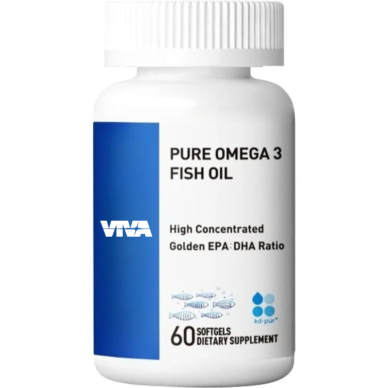 Omega 3 Fish Oil - Kapsułki miękkie koncentrat oleju rybnego Omega