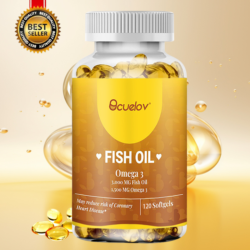 Omega 3 Fish Oil - Olej rybny Omega-3 z ryb łowionych