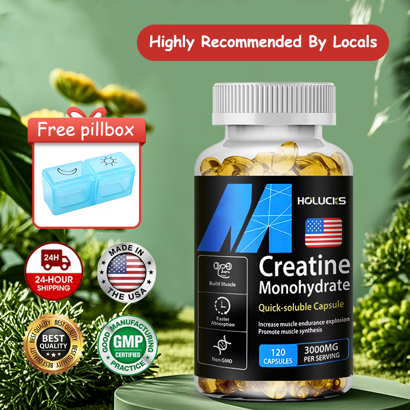 Creatine Hcl Capsule - Kapsułki z wysokodziałającym kreatyną 3000 mg,