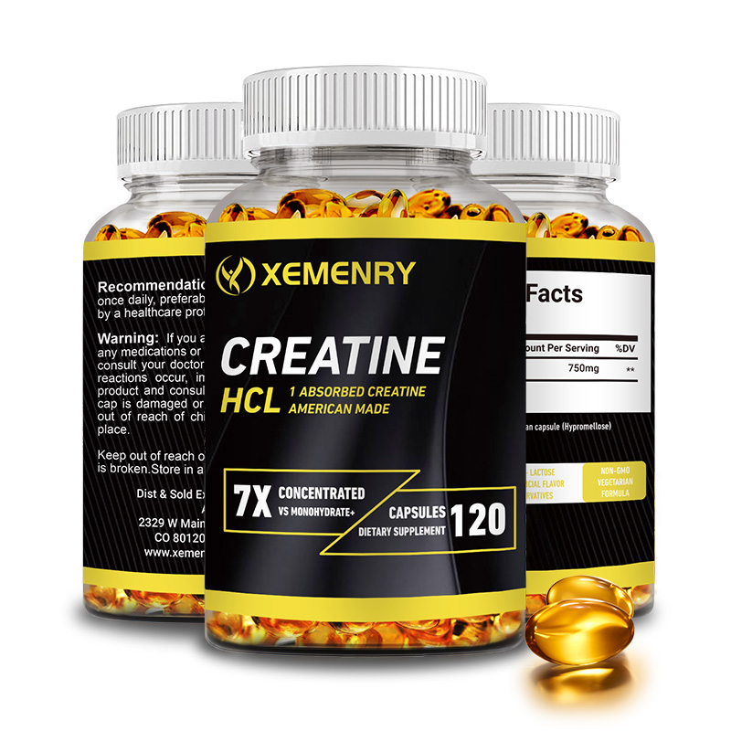 Creatine Hcl Capsule - Kapsułki kreatyny HCl - kreatyna przed