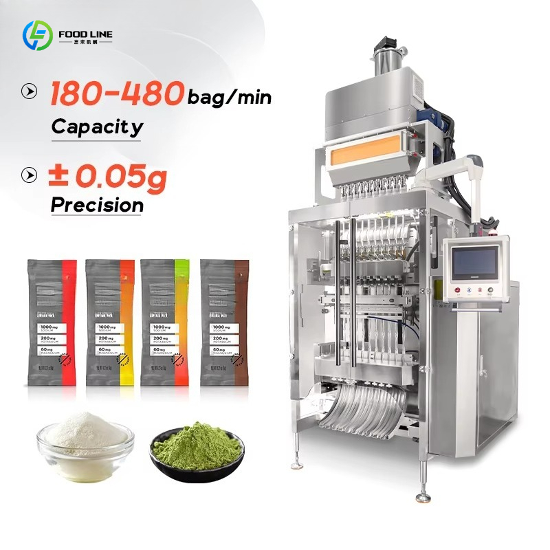 Electrolyte Powder Pack - Automatyczna maszyna pakująca w saszetki prosofyjne