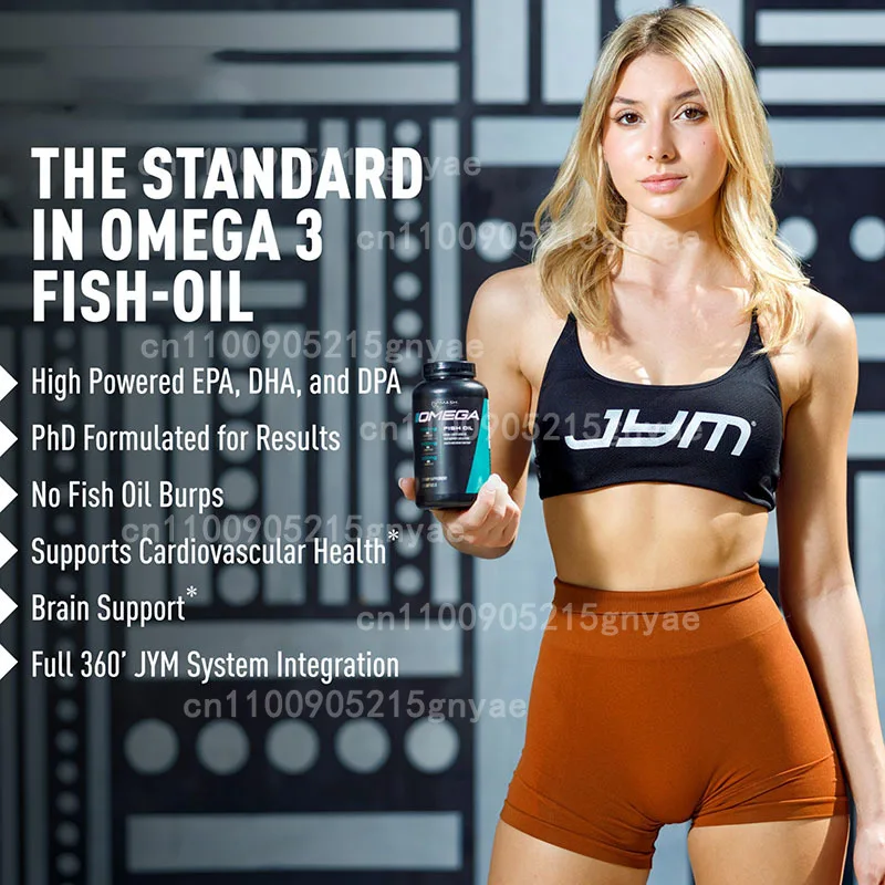 Omega 3 Fish Oil - Kapsułki z olejem rybnym omega-3 dla
