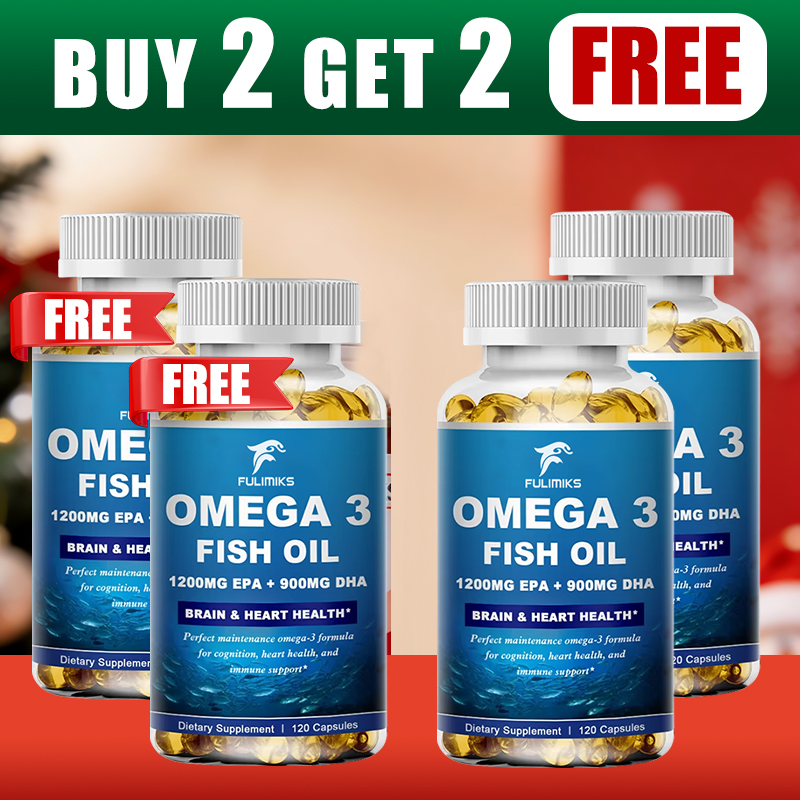 Omega 3 Fish Oil - Kup 2, a otrzymasz 2 gratis!