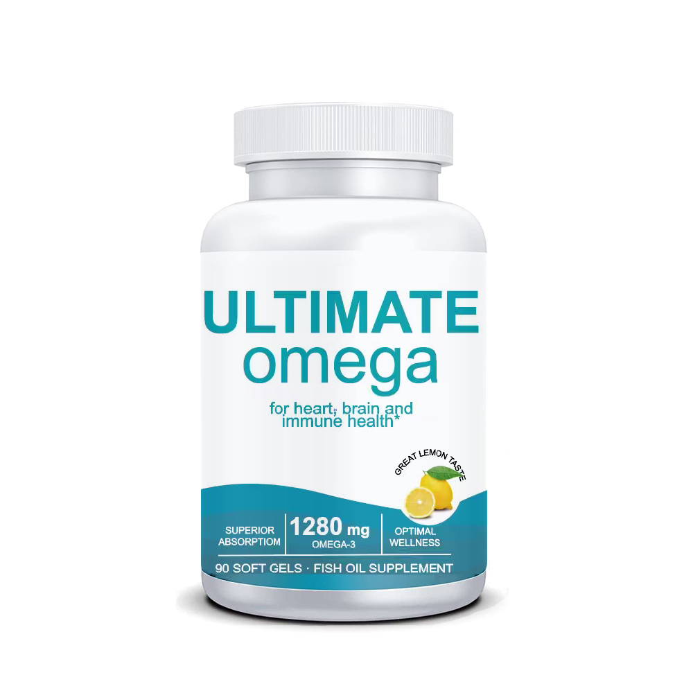 Omega 3 Fish Oil - Wysokodystingujące suplementy z olejem rybnym Omega-3