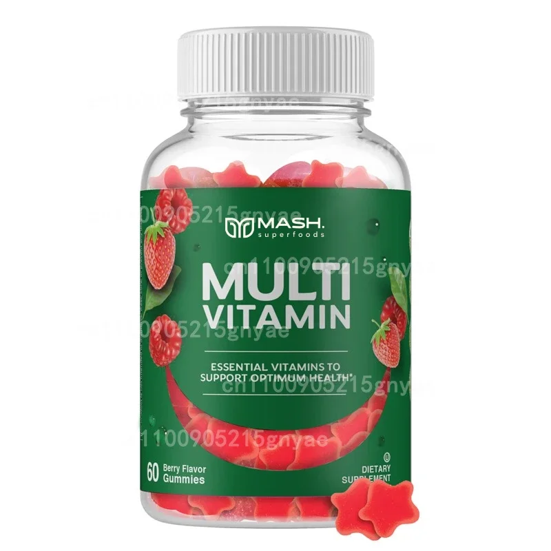 Bezsłodowe, witrażowe suplemen – Multivitamin Gummy Adult recenzja i cena
