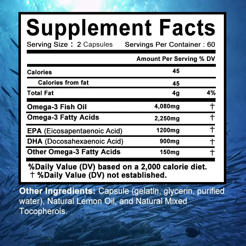 Omega 3 Fish Oil - wspomaga uk – Omega 3 Fish Oil recenzja i cena