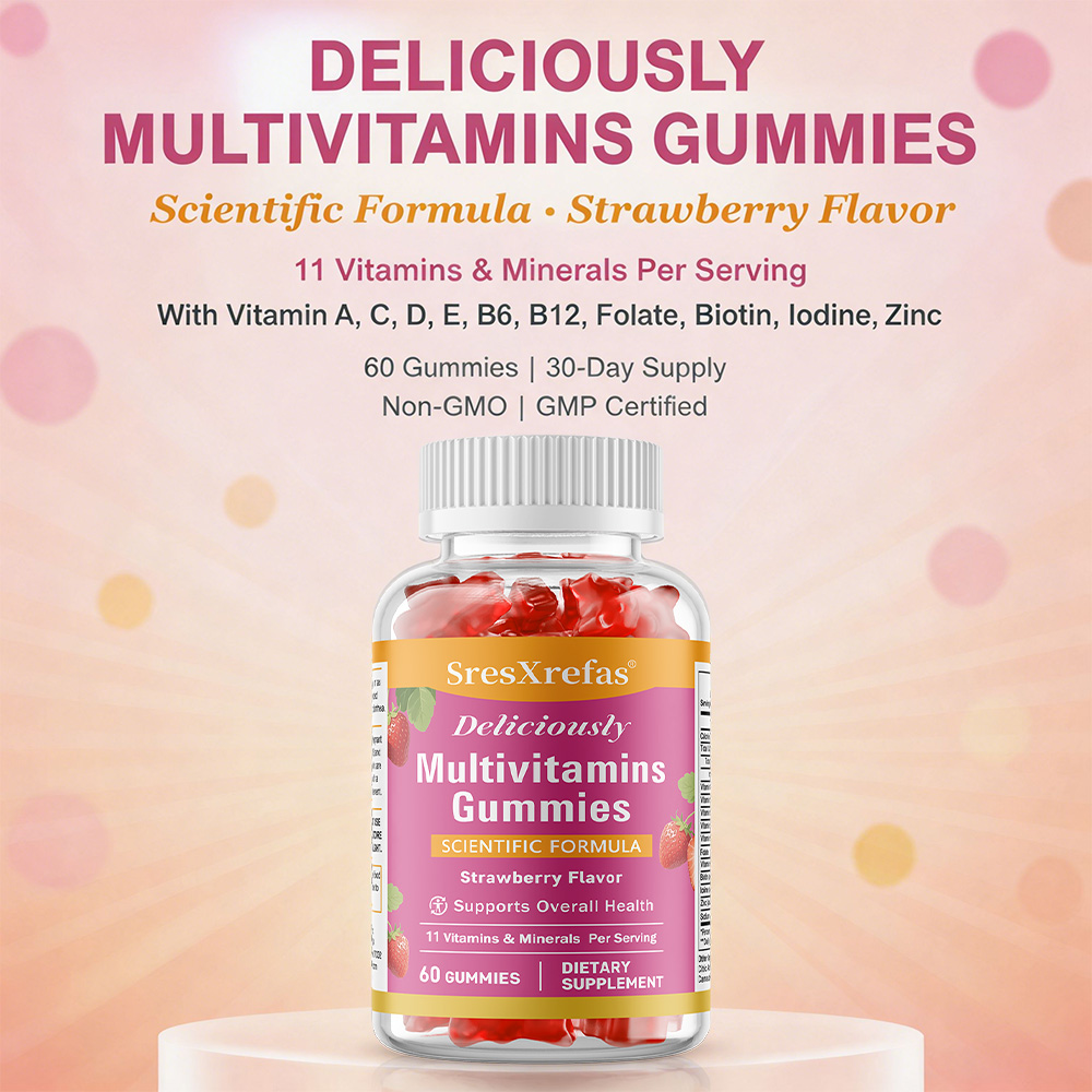 Wielowitaminy w żelkach, formu – Multivitamin Gummy Adult recenzja i cena