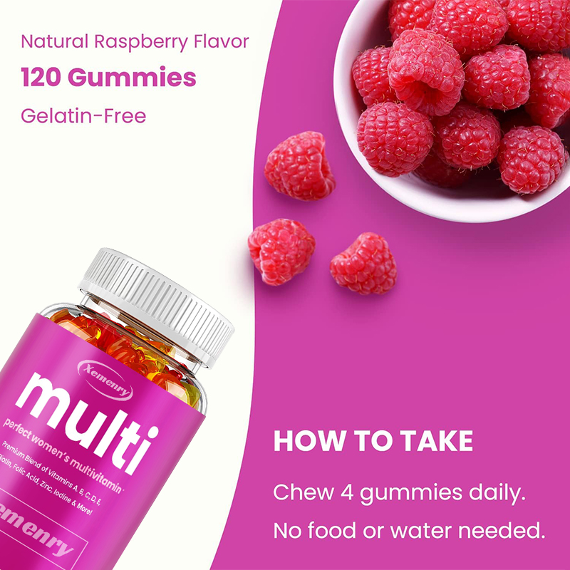 Witaminy dla kobiet w żelkach  – Multivitamin Gummy Adult recenzja i cena