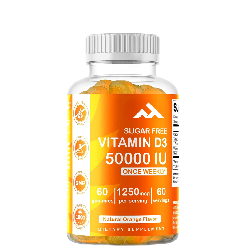 Witamina D3 50000 IU bez cukru – Multivitamin Gummy Adult recenzja i cena