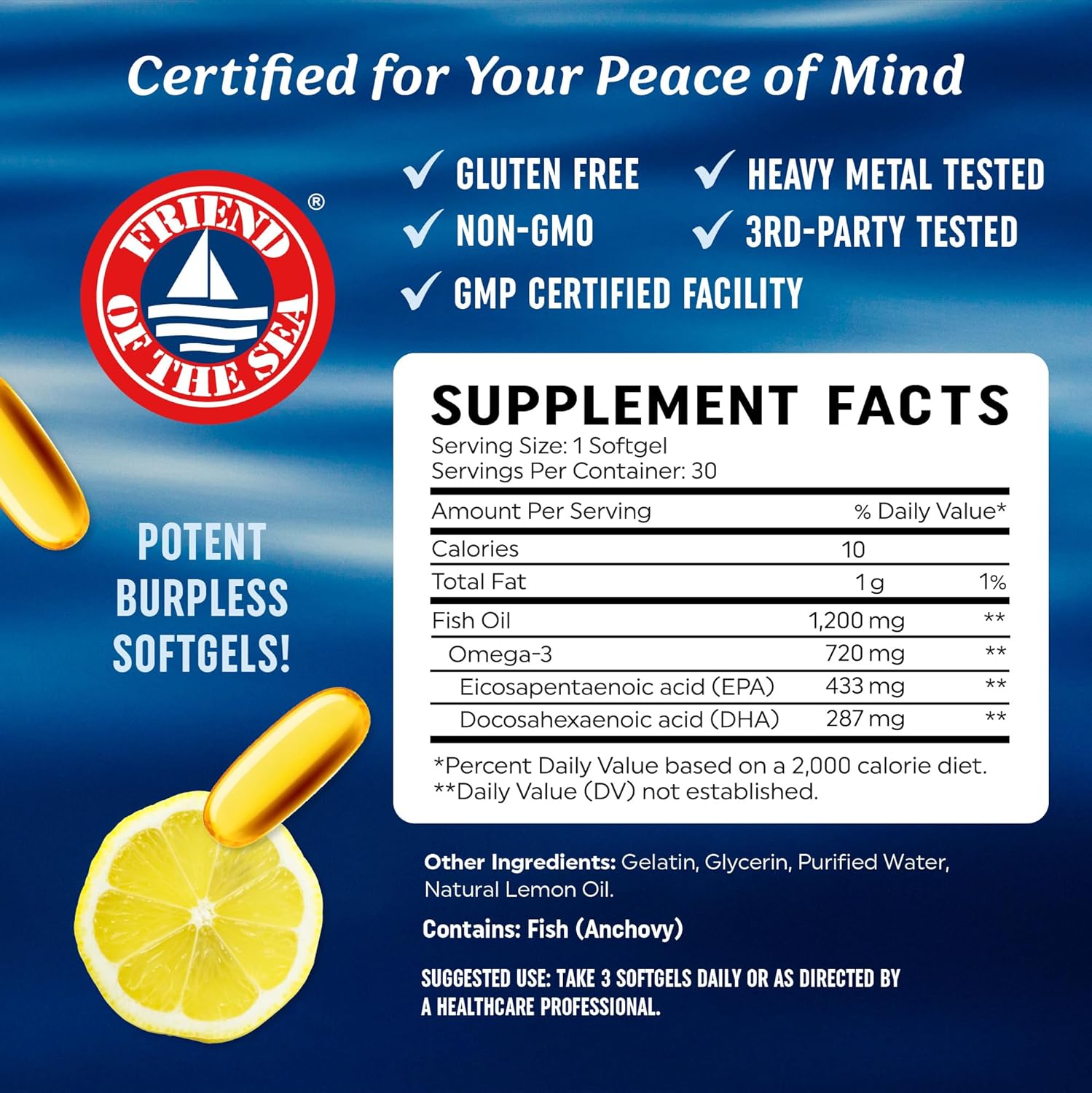 Omega 3 Fish Oil - wspomaga mó – Omega 3 Fish Oil recenzja i cena