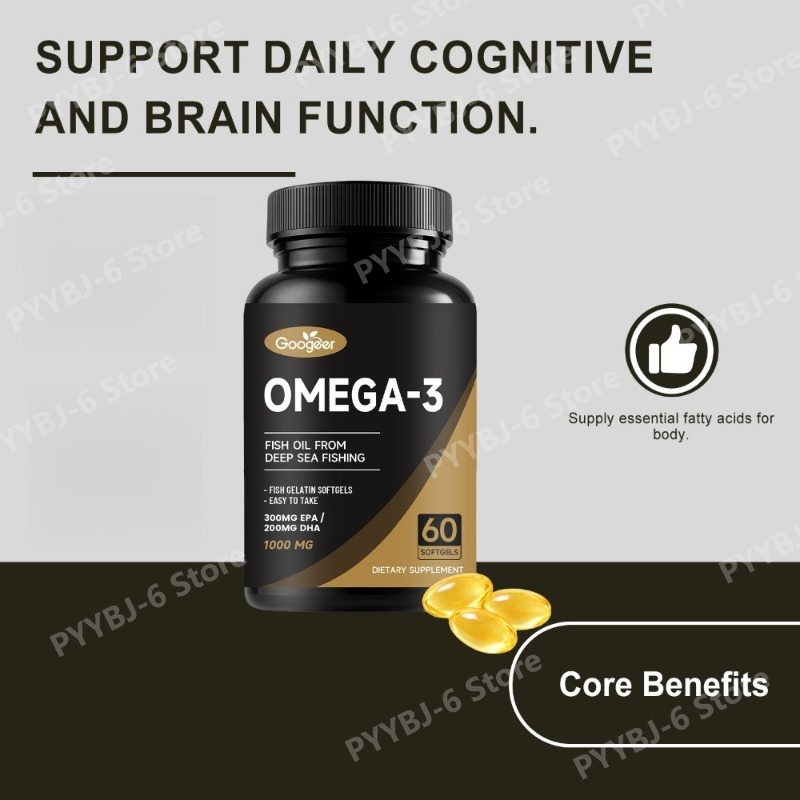 Omega-3 Olej Rybny 1000mg w Ka – Omega 3 Fish Oil recenzja i cena