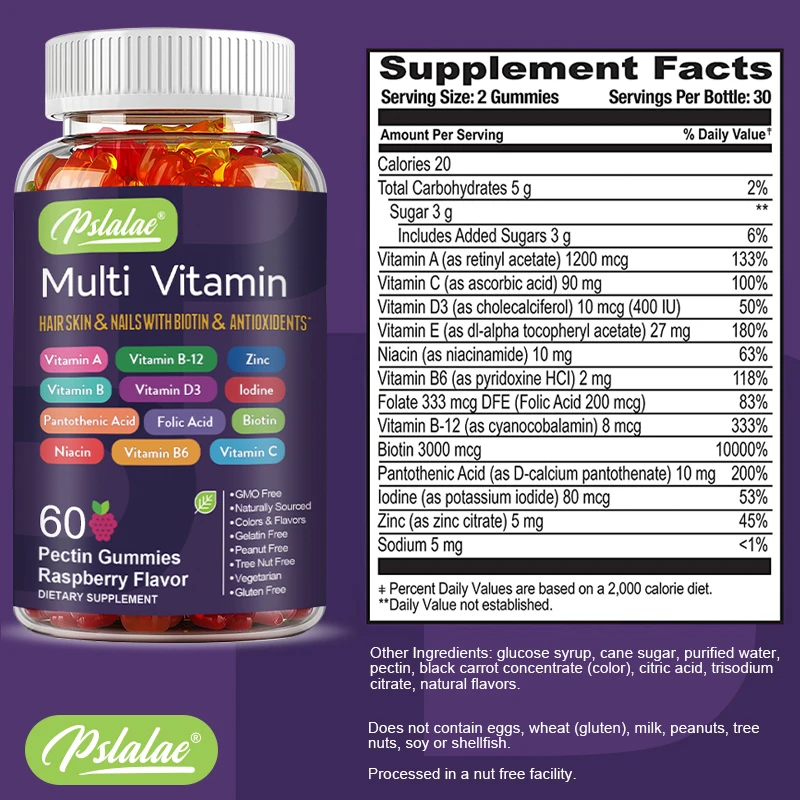 Multiwitaminowe żelki - zwięks – Multivitamin Gummy Adult recenzja i cena